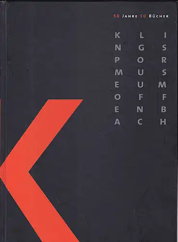 Klingspormuseum Offenbach (Hrsg): 50 Jahre 50 Bücher. 