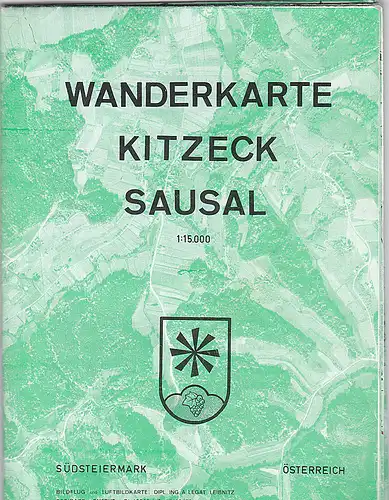 Legat, A: Wanderkarte Kitzeck Sausal 1:15.000. 