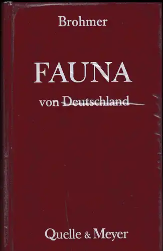 Bohmer, Paul: Fauna von Deutschland. 