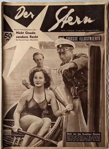 Der Stern  5. August 1951. 