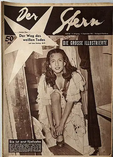 Der Stern  9. September 1951. 