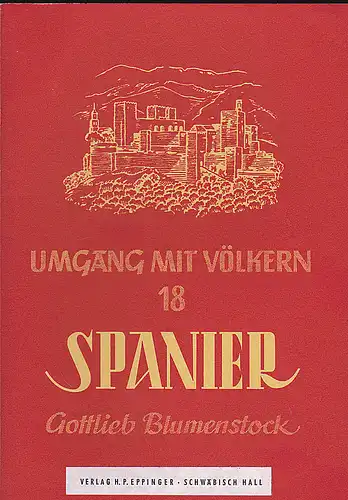 Blumenstock, Gottlieb: Umgang mit Spaniern. 