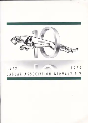 Jaguar Association Germany e.V. (Hrsg): Jaguar Association Germany 1979-1989. 