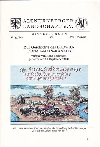 Altnürnberger Landschaft eV: Altnürnberger Landschaft e. V. Mitteilungen 2006, 55. Jahrgang Heft 2. 