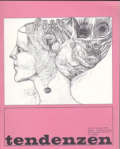 Müller-Mehlis, Reinhard (Redaktion): Tendenzen, Nr. 35, November 1965. 