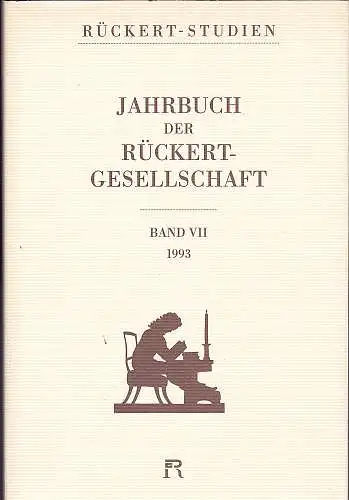 Bobzin, Hartmund,  Fischer, Wolfdietrich und Uhrig, Max-Rainer (Hrsg): Jahrbuch der Rückert Gesellschaft Band VII,  1993. 