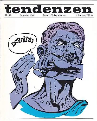 Tendenzen, September 1968 : Comics. 