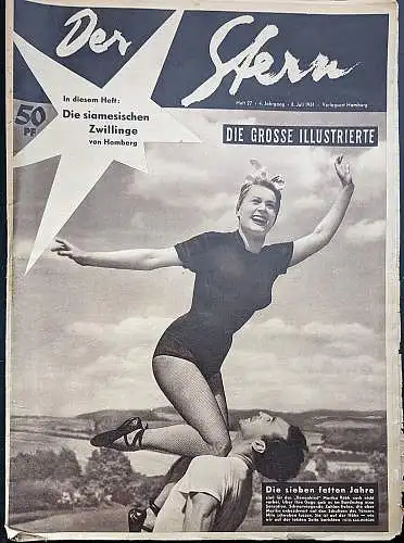 Der Stern  8. Juli 1951. 