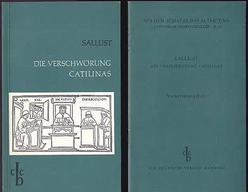 Sallust: Sallust - Die Verschwörung Catalina : Textheft und Vorbereitungsheft. 