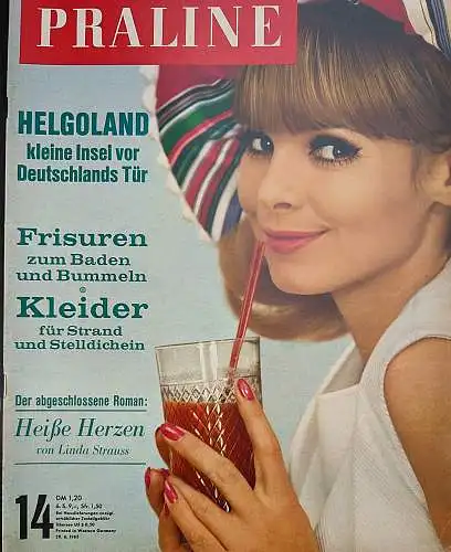 Zeitschrift  PRALINE Nr. 14 - 29.6.1965. 