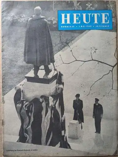 Zeitschrift  HEUTE Nr. 59,   1. Mai 1948. 