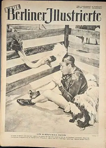 Neue Berliner Illustrierte 4. Januarheft 1948/4. Jahrgang. 