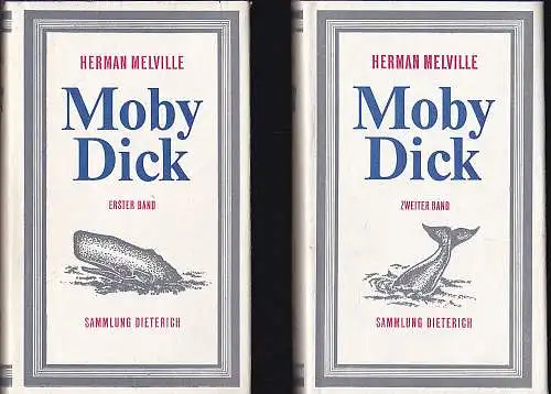 Melville, Herman and Cliff, Nigel (Afterword): Moby Dick oder Der Wal : 2 Bände. 