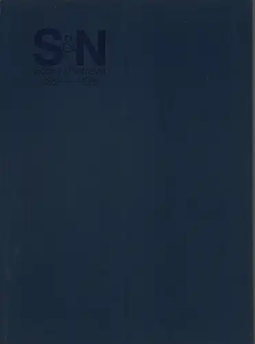 125 Jahre im Dienste der Seeschiffahrt. S. & N. Schaar & Niemeyer 1851-1976. (Quellenbearbeitung u. Text von G. H. Teetzmann). 
