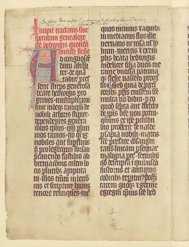 Der Hedwigs-Codex von 1353. Sammlung Ludwig. FAKSIMILE der vollständigen Handschrift (und:) Texte und Kommentare. 2 Bde. Hrsg. von Wolfgang Braunfels. 