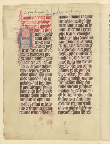 Der Hedwigs-Codex von 1353. Sammlung Ludwig. FAKSIMILE der vollständigen Handschrift (und:) Texte und Kommentare. 2 Bde. Hrsg. von Wolfgang Braunfels