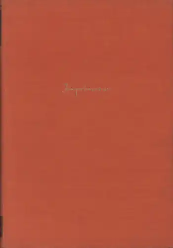 Imprimatur. Ein Jahrbuch für Bücherfreunde. BAND VII. (Hrsg. von Siegfried Buchenau u. Konrad F. Bauer). 