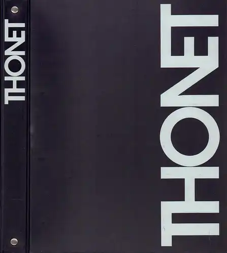 Gebr. Thonet Germany in Frankenberg/Eder. Ordner mit 5 Warenkatalogen und ein Preiskatalog der Firma. 