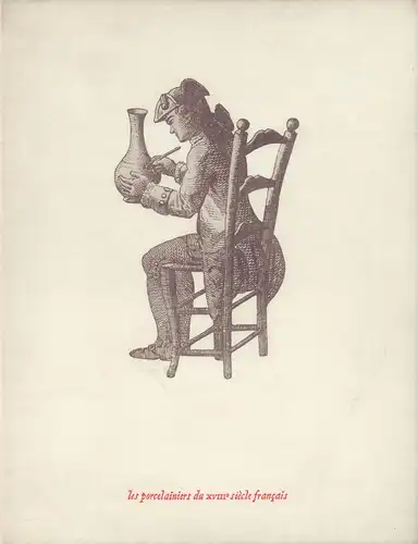 Les porcelainiers du XVIIIe siècle français. Préface de Serge Gauthier. 