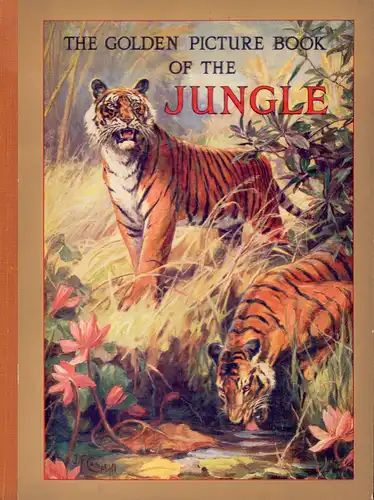 The golden picture book of the jungle. With four colour plates and fifty illustrations. 