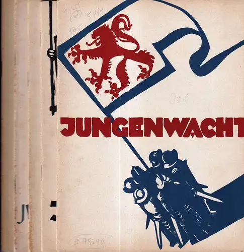 Jungenwacht. [JG. 5], HEFTE 1 (Januar) und 3-6 (März-Juni) 1937. Ein Blatt evangelischer Jugend. (Red. Udo Smidt). 