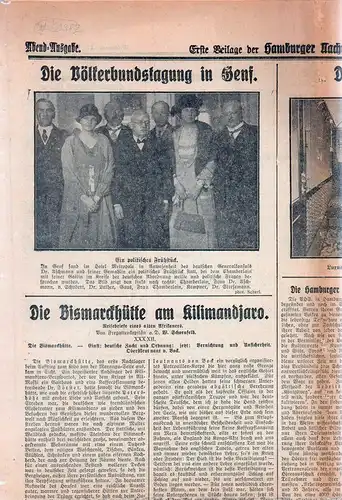 Hamburger Nachrichten. Erste Beilage, Mittwoch, 17. März 1926, Abend-Ausgabe. [Hrsg. unter Red. von Hermann Hartmeyer]. 