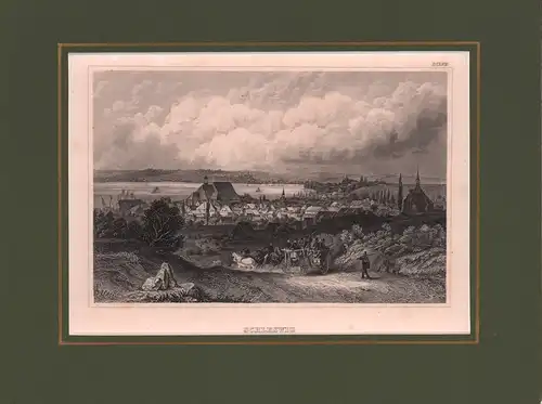 Schleswig. Stahlstich