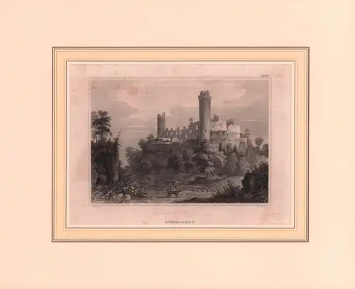 Auersberg. Stahlstich von C. Gerstner nach einer Zeichnung von C. Reiss