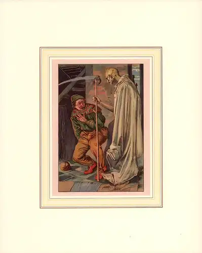 Märchenillustration. Chromolithographie