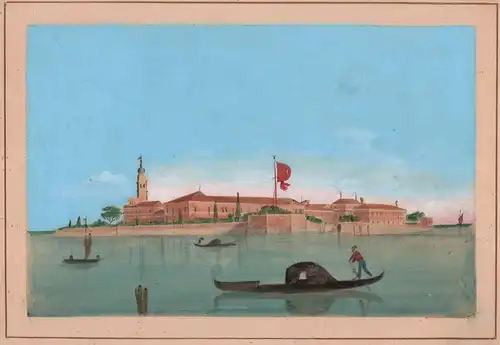 Venedig, Arsenal. Gouache