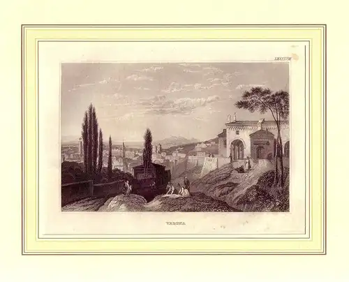 Verona. Stahlstich