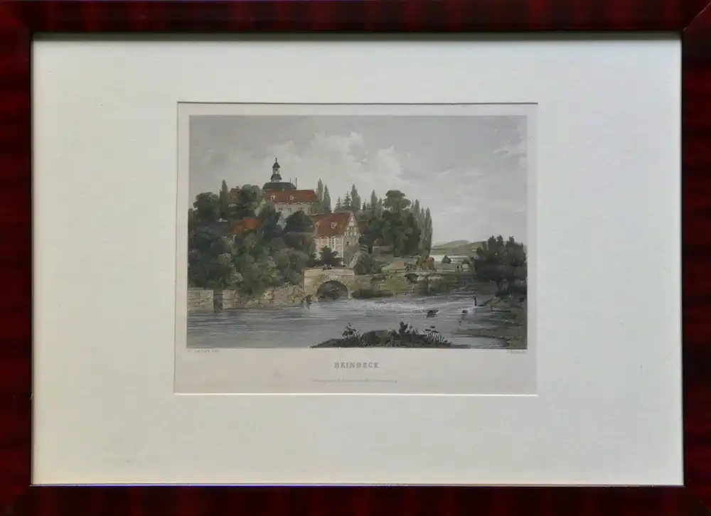 Reinbeck [Reinbek]. Gestochen von J. Gray nach C. Laeisz, aus 