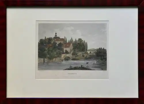 Reinbeck [Reinbek]. Gestochen von J. Gray nach C. Laeisz, aus "Hamburg und seine Umgebungen im 19ten Jahrhundert"