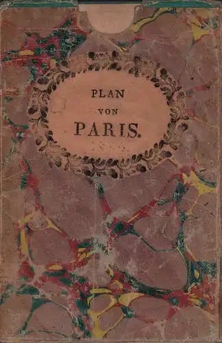 Paris. [Stadtplan]. Bearbeitet von Emmeran Grasmüller. In Stein gestochen von Franz Goss. 