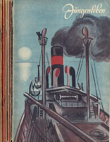 Jungenleben. Bundesschrift Bund Deutscher Pfadfinder. JG. 5, 1955, HEFTE 1 und 3-12 (in 11 Einzelheften). (Schriftleitung: Kajus Roller). 