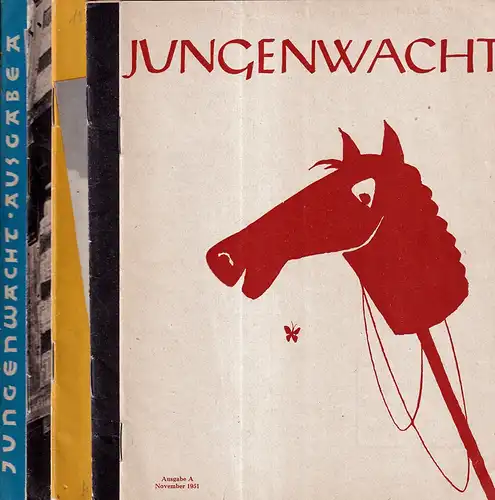 Jungenwacht. AUSGABE A. Ein Blatt evangelischer Jugend. JG. 11, 1951, HEFTE 7/8, 9, 10, 11 u. 12 in 5 Heften. (Hrsg.: Hermann Ehlers, Kurt Hennig u. Udo Smidt; Schriftleiter: Karl-Heinz Meyer). 