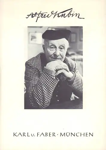 Alfred Kubin. 1877-1959. Ausstellung. Aquarelle, Zeichungen, Graphik. 3. März bis 7. April 1977