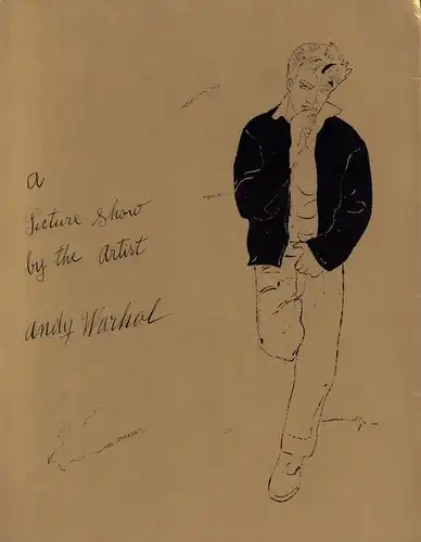 Andy Warhol. Das zeichnerische Werk 1942-1975. (Umschlag-Titel: A Picture Show by the Artist Andy Warhol). Herausgeber: Württembergischer Kunstverein Stuttgart. Ausstellung und Katalog: Rainer Crone.