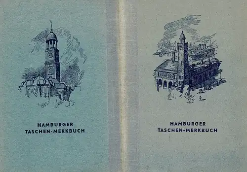 Hamburger Taschen-Merkbuch. [Hamburger Merkbuch der DHG]. Hrsg. von der Deutschen Hilfsgemeinschaft e.V. 