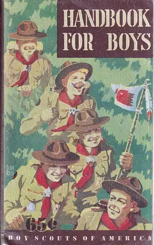 Handbook for boys. 5th ed., 2nd. printing,  April 1949. 