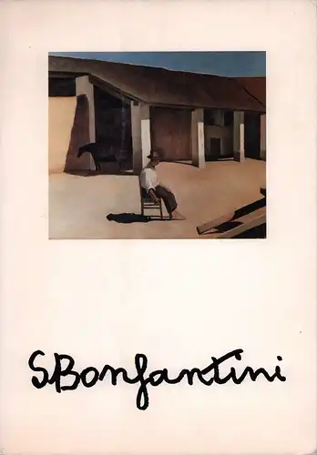 Sergio Bonfantini. Werke 1929-1983. Italienisches Kulturinstitut Köln und München. Anläßl. der Italienischen Tage in Landshut. 