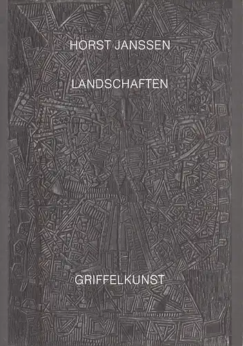 Horst Janssen. Landschaften. Fünfzig davon zum fünfzigsten Geburtstag aus den Sammlungen Schack und Vogel. (Ausstellungskatalog.-Kat.). 