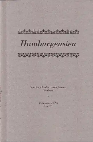 [Nehls, Margrit]: Spaziergang durch Hamburger Parkanlagen. (Privatdruck). 