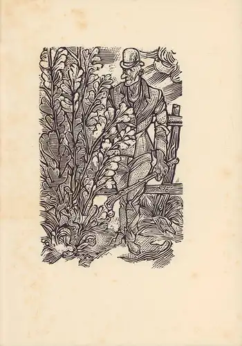 Achtern Knick. Holzschnitte. (Im Auftrage der Gruppe Groß-Hamburg des Bundes Deutscher Gebrauchsgraphiker für die Teilnehmer an dem Bundestag in Hamburg, gedruckt im Mai 1925), Behnke, Fritz