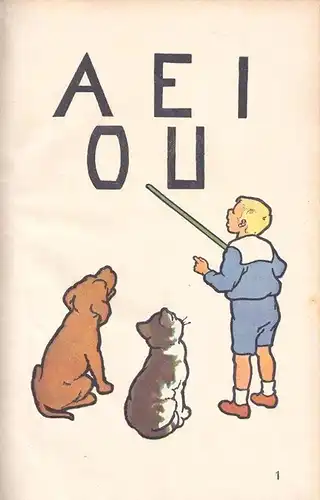 Caspari, Gertrud / Weckel, Kurt (Hrsg.): Caspari-Fibel. Ein Lesebuch mit vielen bunten Bildern für die erste Schulzeit. Hrsg. von Gertrud Caspari unter Mitwirkung von Kurt Weckel. 