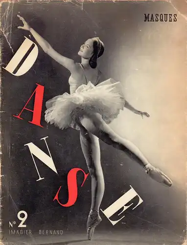Divoire, Fernand: La Danse / The dance. Préface de Serge Lifar. Texte et commentaires de Fernand Divoire. Imagier Bernand. 