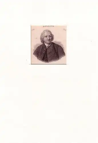 PORTRAIT John Dollond. (1706 Spitalfields - 1761 London, britischer Optiker und Teleskopbauer). Schulterstück im Dreiviertelprofil. Stahlstich, Dollond, John