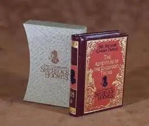 Doyle, Arthur Conan: The Adventure of the Engineer's Thumb. Miniaturbuch. 