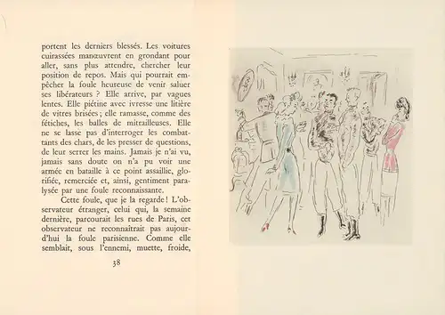 Duhamel, Georges: Images de notre délivrance. Dessins de Claude Lepape. 