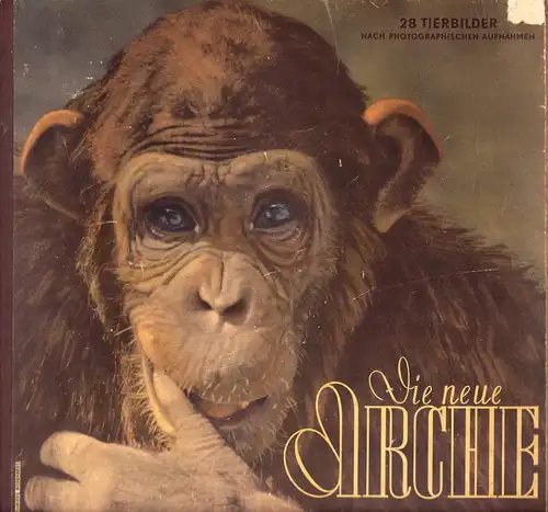 Ehmann, Helene: Die neue Arche. 27 Tierbilder nach photographischen Naturaufnahmen von Hans Jesserer. 